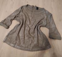 Schicker Damen Heine Pullover silber Gr. 44/46 schimmernd Nordrhein-Westfalen - Dorsten Vorschau
