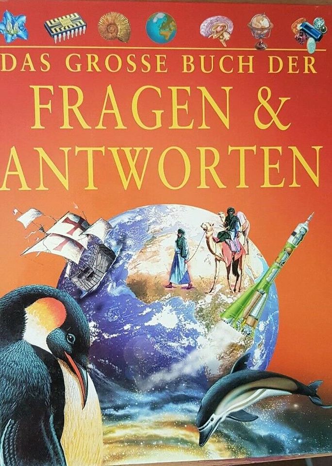 BUCH DAS GROßE BUCH DER FRAGEN & ANTWORTEN KINDER SACHBUCH in Düsseldorf