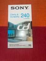 Sony VHS Videocassette 240, neu OVP Bayern - Augsburg Vorschau