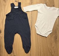 Strampler blau Body weiß Set Gr. 56 NEU Nordrhein-Westfalen - Wettringen Vorschau