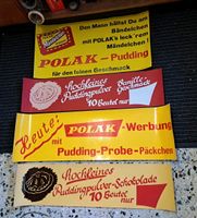 Alte Polak Pudding Werbeplakate Aufkleber Puddingfabrik Weener Niedersachsen - Uplengen Vorschau