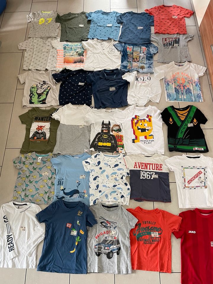 Tshirt Set H&M zara ralph lauren levis topomini 110/116 in Essen