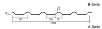 Trapezblech 35/207 Ral 7016 // 0,63mm Nordrhein-Westfalen - Menden Vorschau