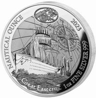 Silbermünze Ruanda Great Eastern 2023 (7.) Nautical Ounce 1 oz Niedersachsen - Fürstenau Vorschau