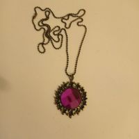 Amulett Kette Anhänger Gothic Punk lila violett *NEU* Hessen - Großenlüder Vorschau