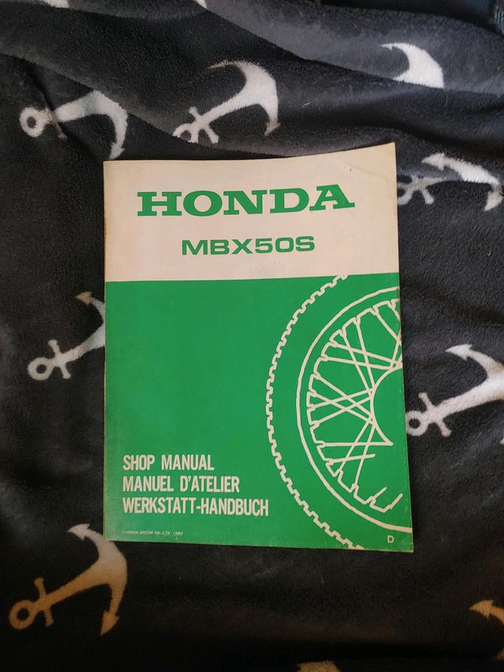 Honda MBX50 S Werkstatthandbuch in Rellingen