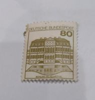 Alte Briefmarke von Schloss Wilhelmsthal Nordrhein-Westfalen - Brakel Vorschau