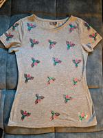 T-Shirt mit bestickten Pailletten Bayern - Bayreuth Vorschau