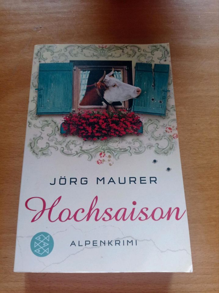 Hochsaison- Jörg Maurer/ Alpenkrimi Buch in Höchst im Odenwald