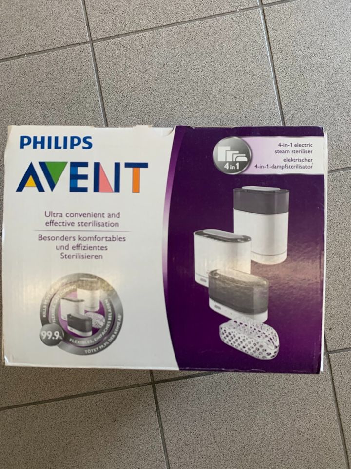 Philips Avent 4in1 Dampfsterilisator Zubehör Sterilisator kal in Kornwestheim