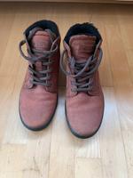 ECCO Winterschuhe Stiefeletten Boots gefüttert Leder braun 39 Hessen - Marburg Vorschau