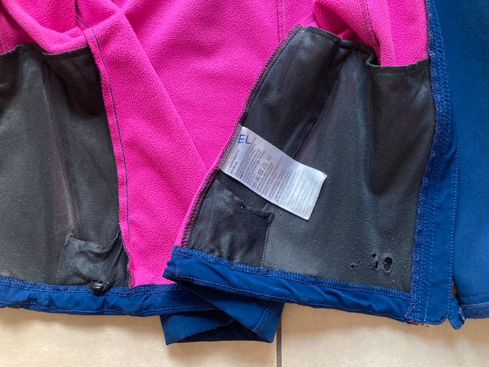 blau-pinke Softshell-Jacke Gr. 152 /11-12 von Icepeak in Berlin