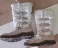 Winterschuhe, Gr. 40, weiß,  Boots, wenig getragen Hessen - Bad Camberg Vorschau