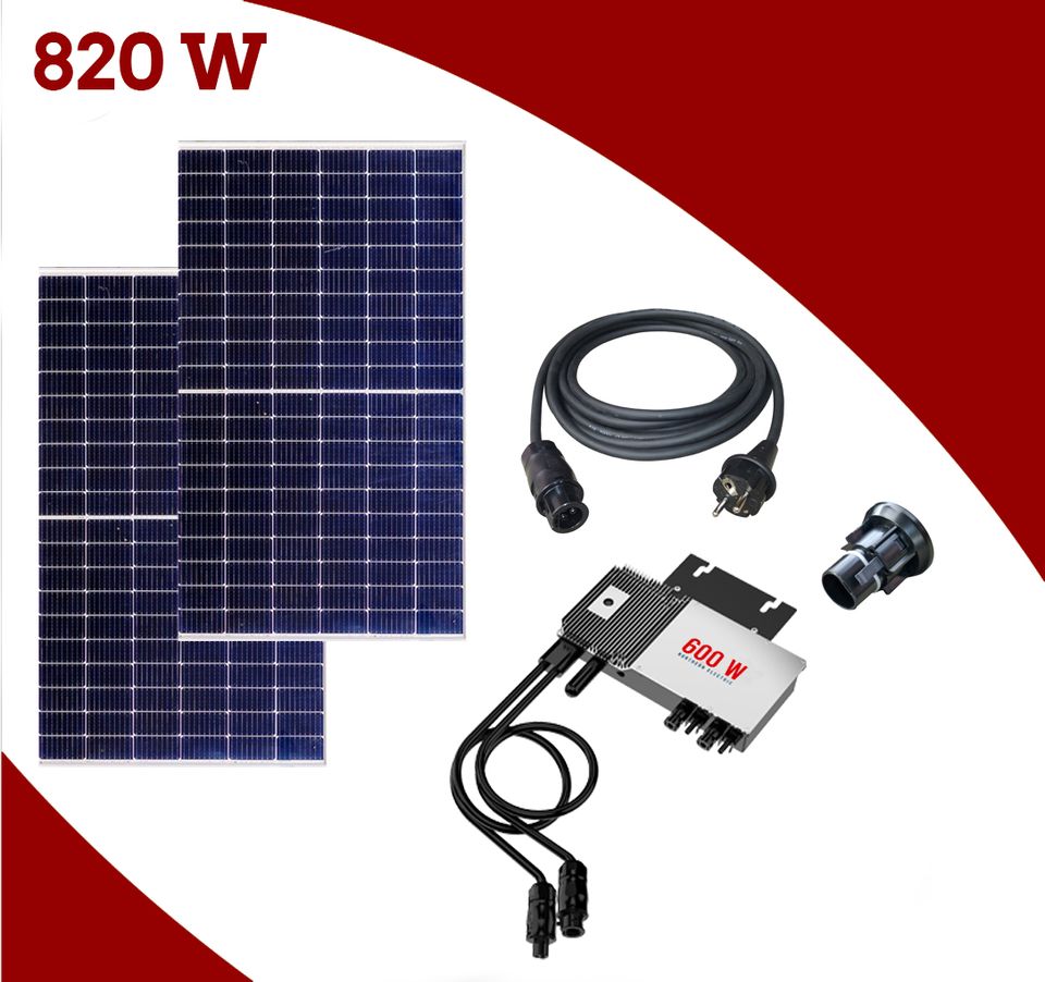 Balkonsolaranlage 820/600 W PV  Balkon Solaranlage Halter 679€* in Herbertingen