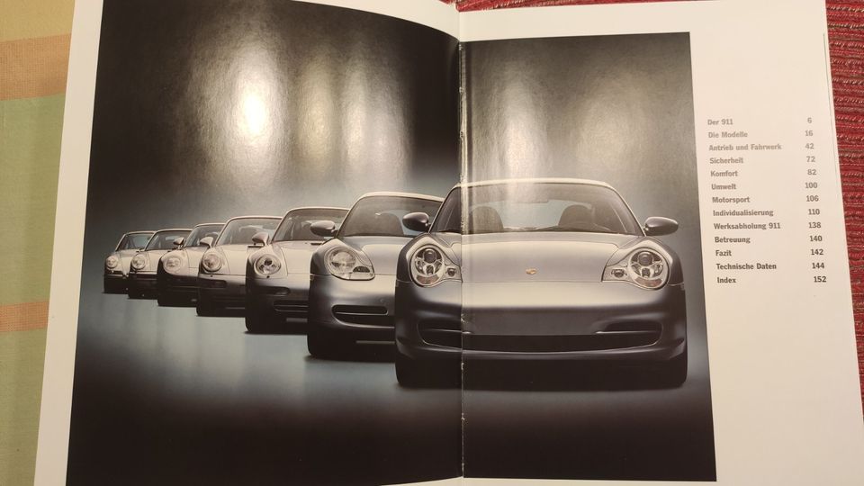 Original Broschüre Porsche 911/Typ996 in Miltenberg