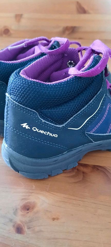 ❤️ Quechua Wanderschuhe Gr. 35 lila pink Outdoorschuhe ❤️ in Dessau-Roßlau