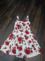 Sommerkleid Damen weiß geblümt Sachsen-Anhalt - Stendal Vorschau