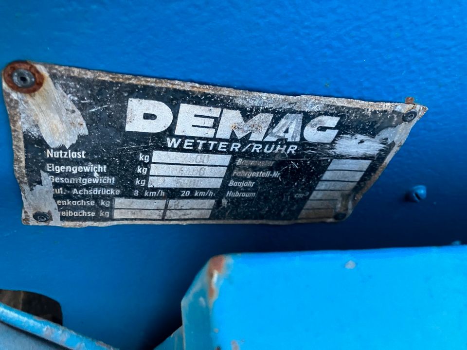 Demag V25 Kran Mobilkran Kleikran in Bohmte