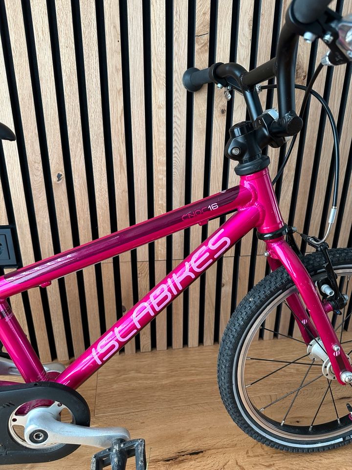 Islabikes Cnoc 16 Fahrrad, Kinderfahrrad pink - besser als Woom in Kirchhundem