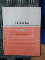 Toyota Tercel Werkstatt Handbuch Nordrhein-Westfalen - Bad Driburg Vorschau