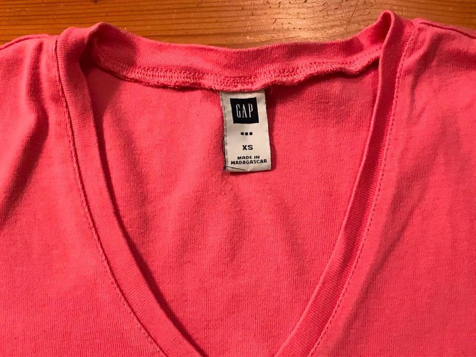 GAP Basic Top Oberteil Größe XS 36 rosa pink T-Shirt Tee *wie neu in Berlin