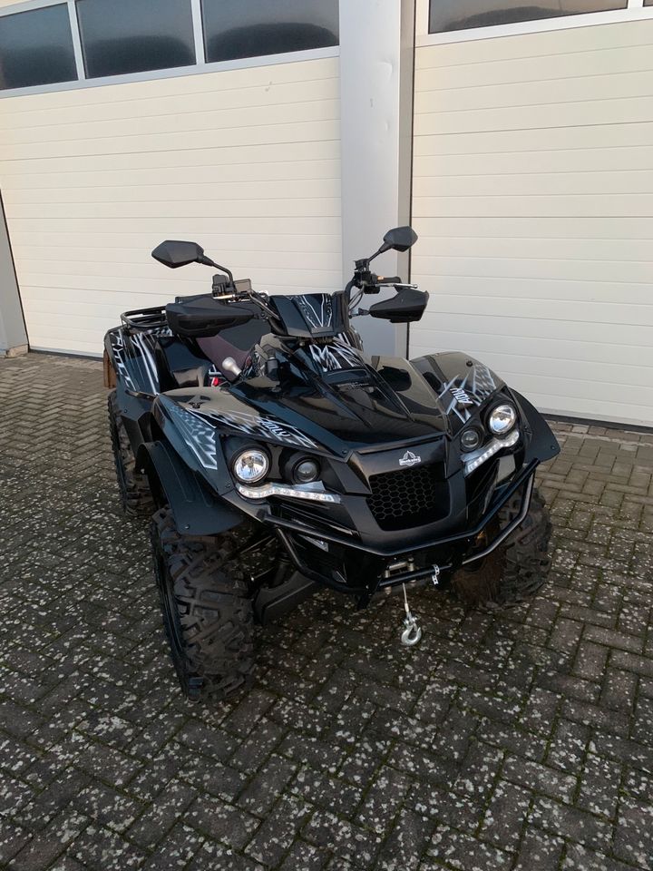 Adly Quad Conquest 700ccm 4x4 Seilwinde TOP Zustand Kundenauftrag in Zeitlofs