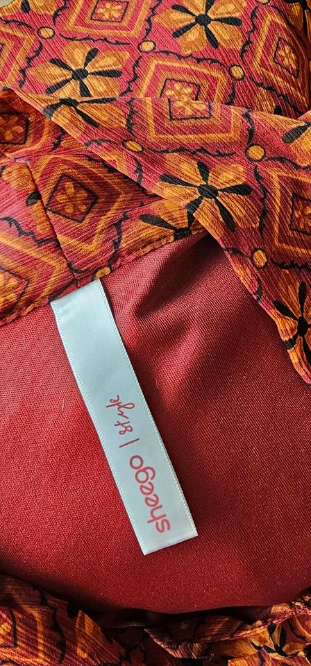 SHEEGO - Chiffon 44 Muster in Krefeld Kleid langarm eBay | Kleinanzeigen Boho Kleinanzeigen Herbst ist jetzt Nordrhein-Westfalen Retro 