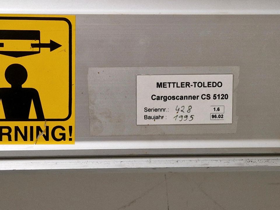 Mettler Toledo Cargoscan CS 5120 / Volumenmessgerät mit Waage in Hannover