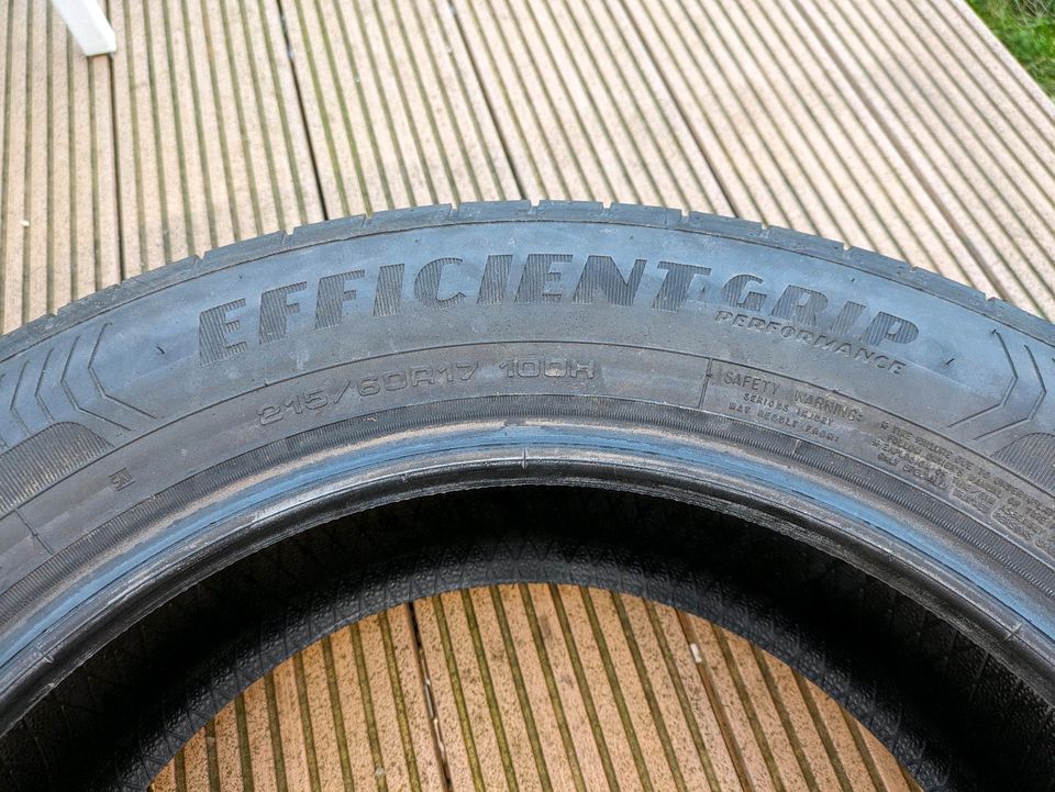 Neu - Sommerreifen 215 60 R17 100H Goodyear EfficientGrip in Karlsruhe