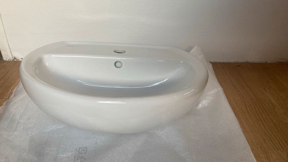 Waschbecken 40cm Keramik weiß in Fußgönheim