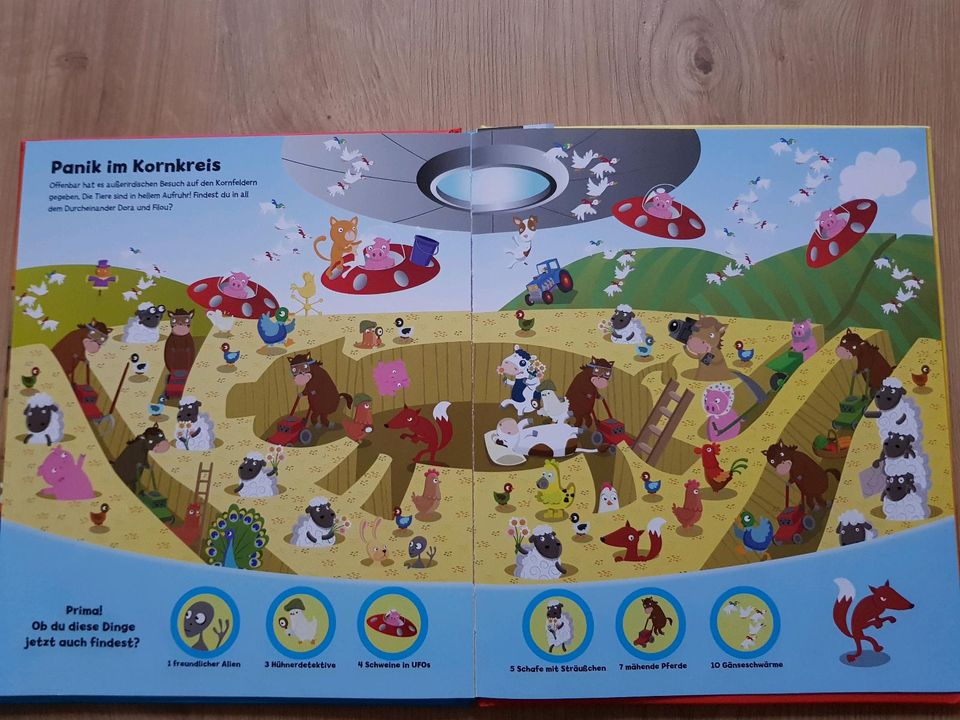 Finde 501 Dinge auf dem Bauernhof Kindebuch Lernspielzeug in Leipzig