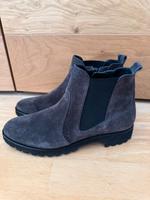 Högl Verlours Wild Leder Schuhe Stiefel grau Gr. 40 6 1/2 Neu Bayern - Falkenfels Vorschau