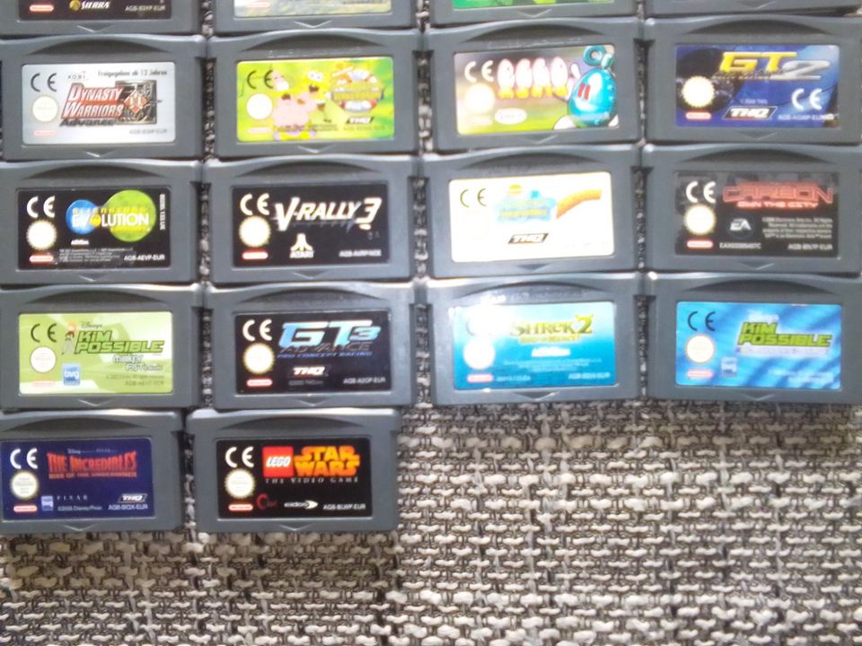 Game Boy Spiele- Preise auf 2. Foto - Text bitte ganz lesen. in Ludwigshafen