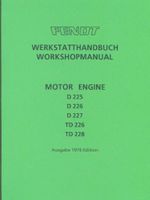 Fendt Farmer Werkstatthandbuch Motor MWM D-225 bis 227 TD-226/228 Bayern - Lauingen a.d. Donau Vorschau