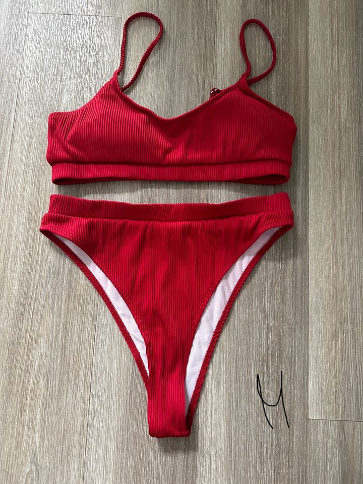 Highwaist Bikini rot Größe m in Düren