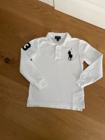 Ralph Lauren ❤️Langarmshirt Polo Hemd Shirt weiß Big Pony 122/128 Bayern - Memmingen Vorschau