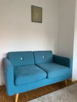Bequemes blaues Sofa Berlin - Lichtenberg Vorschau
