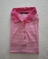 Damen Polo-Shirt, rosa-weiß-gestreift, von CLARINA, Gr. 40 Nordrhein-Westfalen - Neuss Vorschau