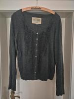 OPUS Strickjacke Jäckchen Cardigan warm dünn anthrazit m. Wolle Hessen - Bad Arolsen Vorschau