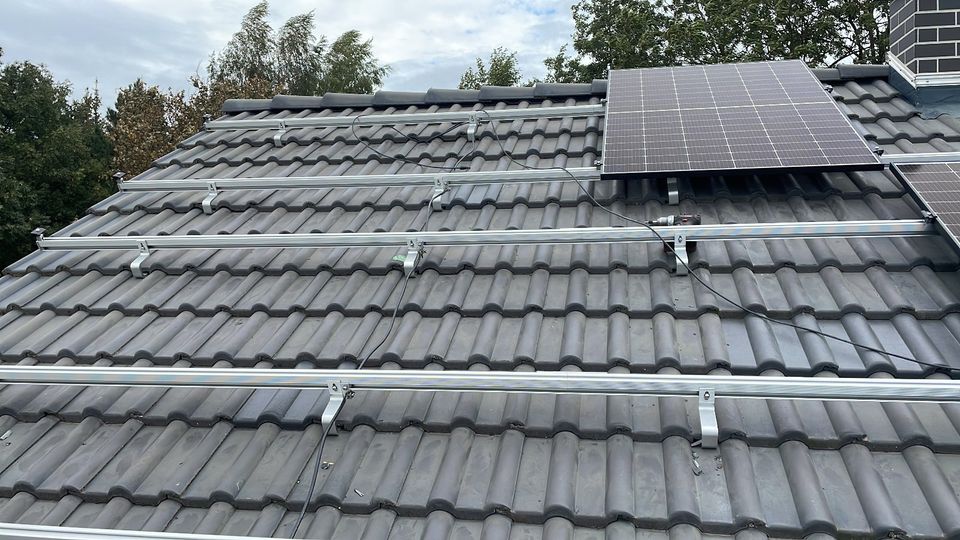 PV-, Solar-, Photovoltaik-Anlage mit 5 kWp Selbstaufbau in Wettin-Löbejün