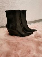 ZARA Keilabsatz Stiefel Schwarz Aachen - Aachen-Mitte Vorschau