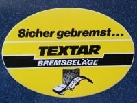 TEXTAR Bremsbeläge Aufkleber Auto Motorrad Reifen Räder Hessen - Reichelsheim (Wetterau) Vorschau