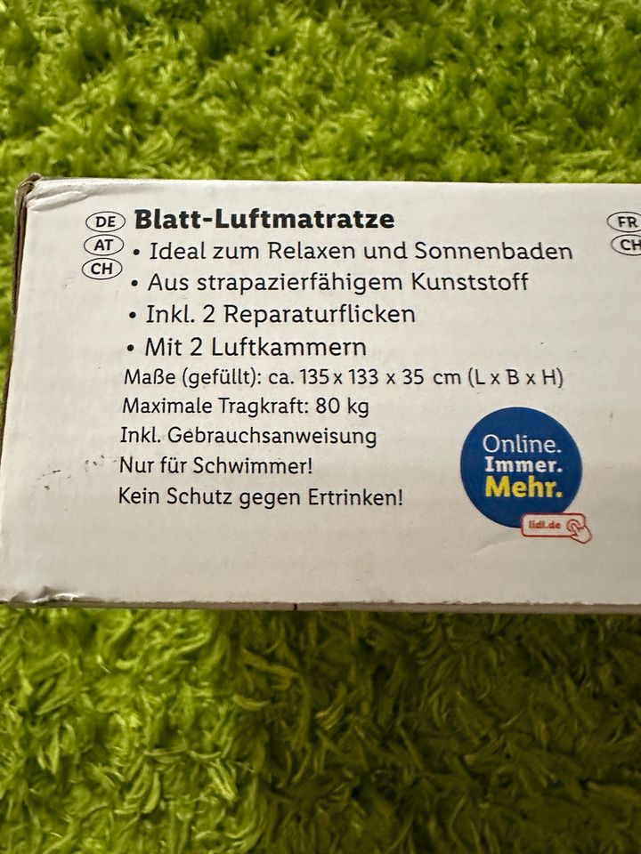 Blatt-LUFTMATRATZE in Bielefeld