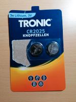 CR2025 Knopfzellen Tronic Batterien 3V 2Stk. Thüringen - Jena Vorschau