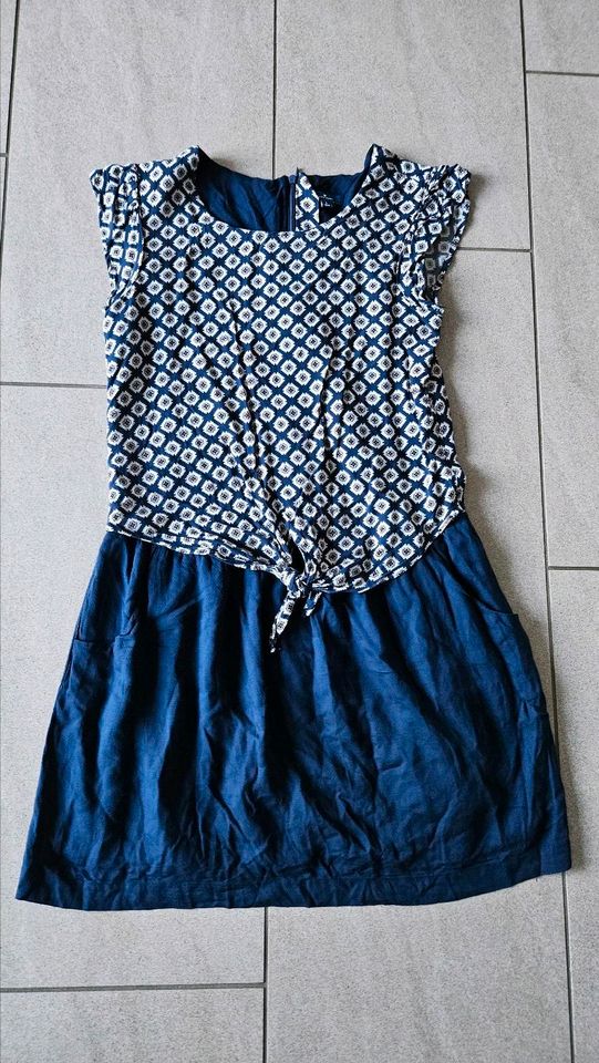 Süße Kleider Sommerkleid von Tom Tailor Gr. 164 blau  Esprit H&M in Mülheim (Ruhr)