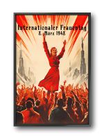 Retro Vintage Style Poster Plakate Frauentag DDR UdSSR Propaganda Niedersachsen - Worpswede Vorschau