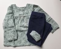 S.Oliver Kinder Set Bluse grün + Sweathose blau Größe 86 Mädchen Hamburg Barmbek - Hamburg Barmbek-Süd  Vorschau