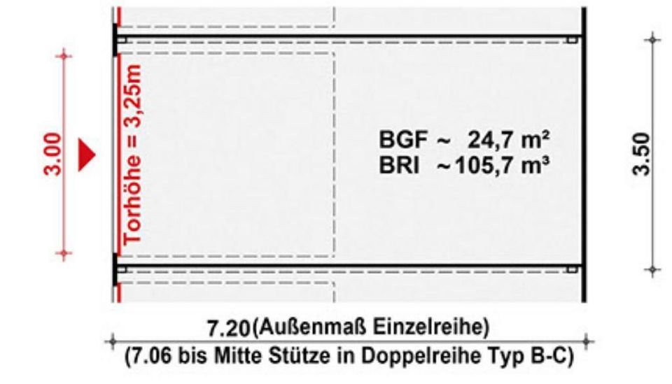 Wohnmobilgarage oder LKW Garage in Schwerte Geisecke zu vermieten in Holzwickede