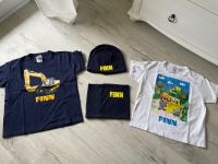 4tlg.Set Finn 2 T-Shirts Mütze, Halstuch Gr.104 ganz süß NEU Nordrhein-Westfalen - Witten Vorschau