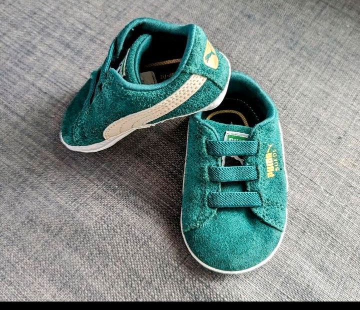 Puma Baby Leder Schuhe Neuwertig (Ungetragen)-Größe 17 in Hamburg